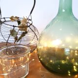 Demijohn green/blue round small format