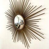 Mirror Chaty Vallauris vintage witch's eye 91cm