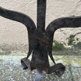 Bougeoir en fer forgé 1950/60