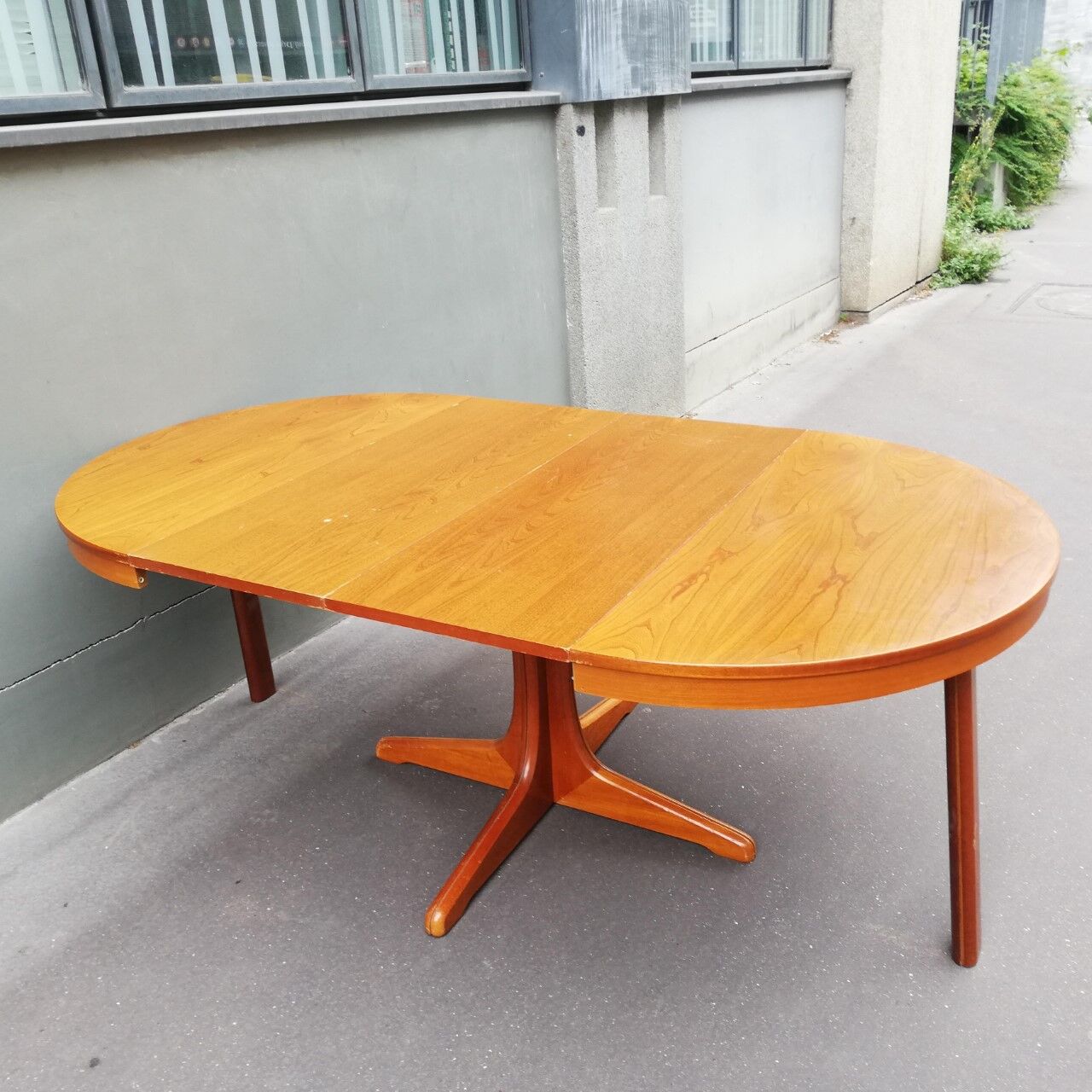 Scandinavian teak dining table
