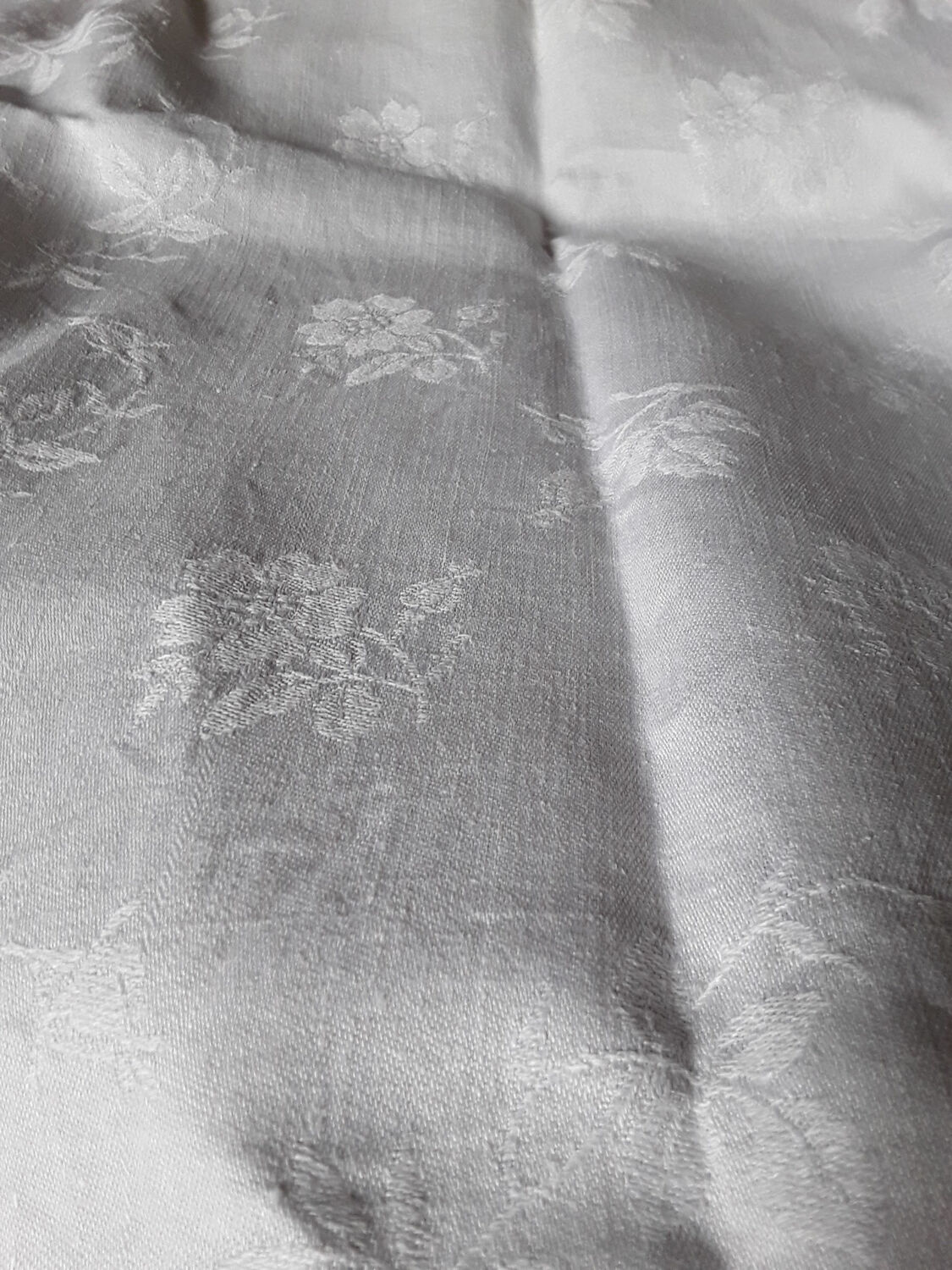Damask tablecloth