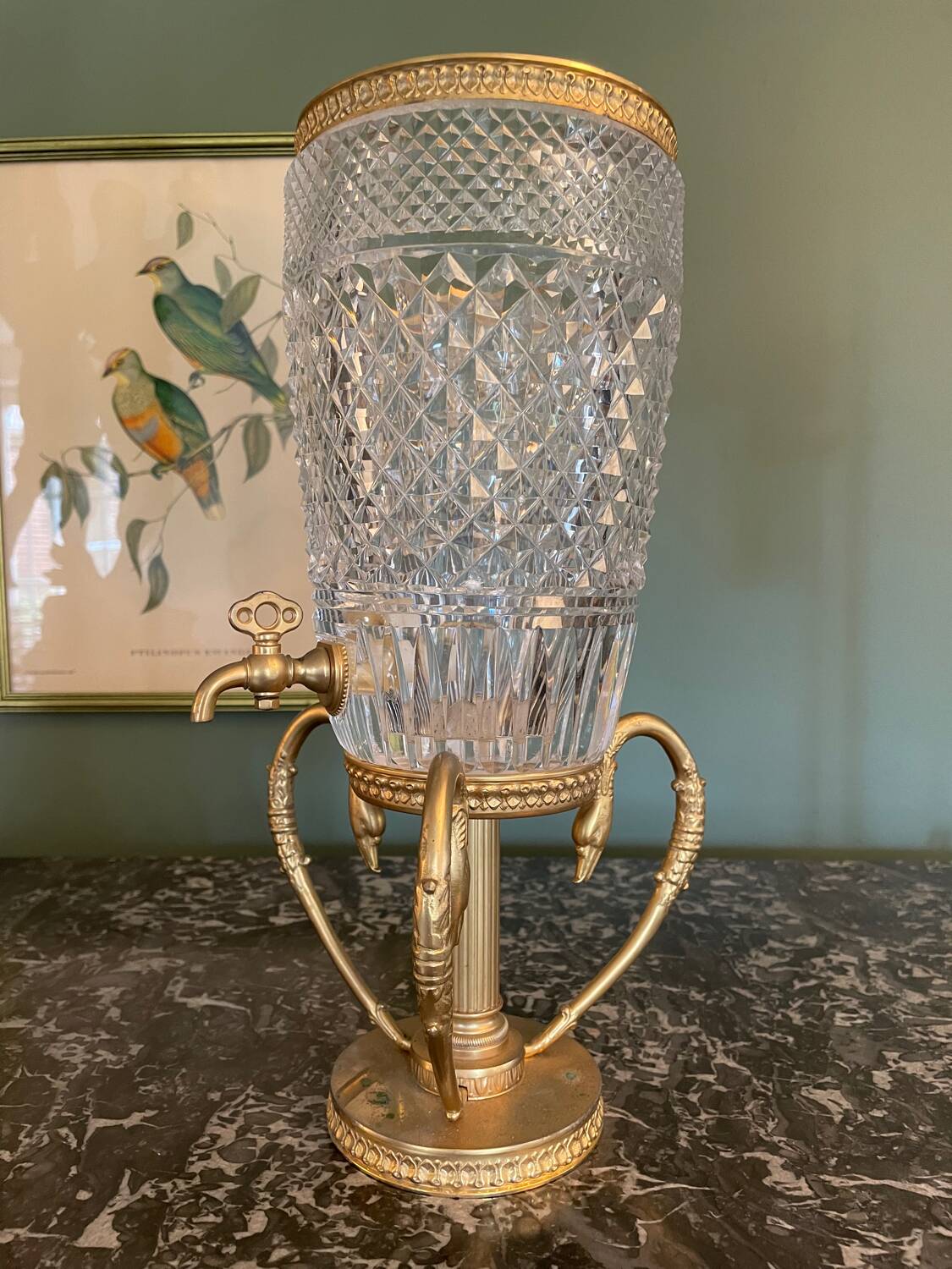 Empire style absinthe fountain