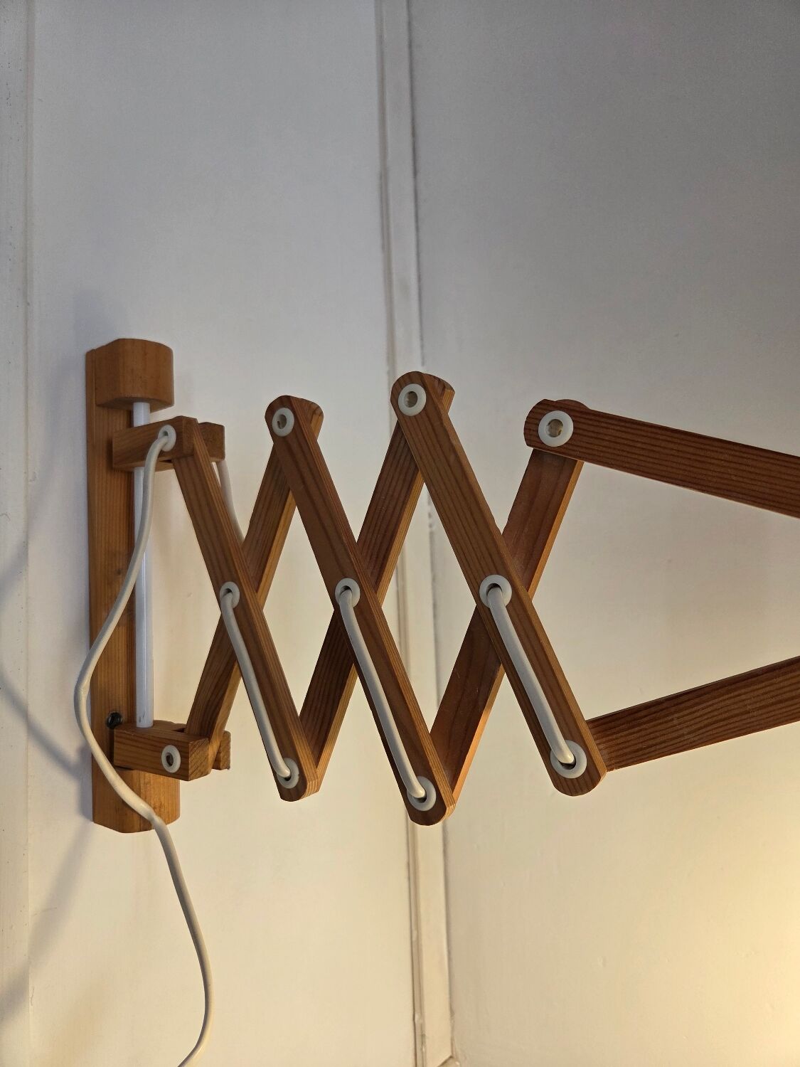 SAX / SONOR vintage scissors lamp IKEA