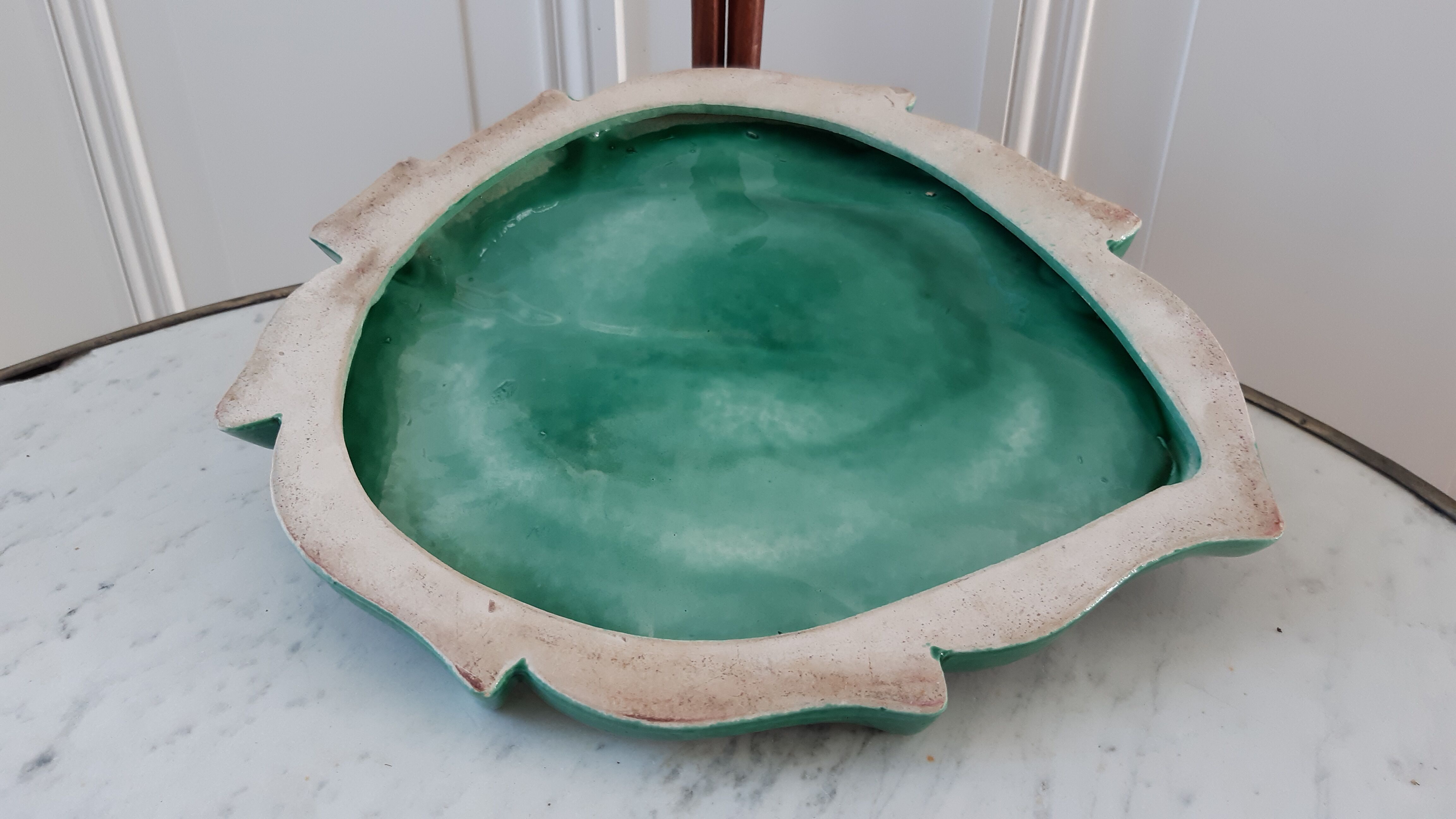 Ceramic trifle model leaf years 60-70