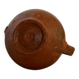 Small pottery handmade ceramic vase double handles