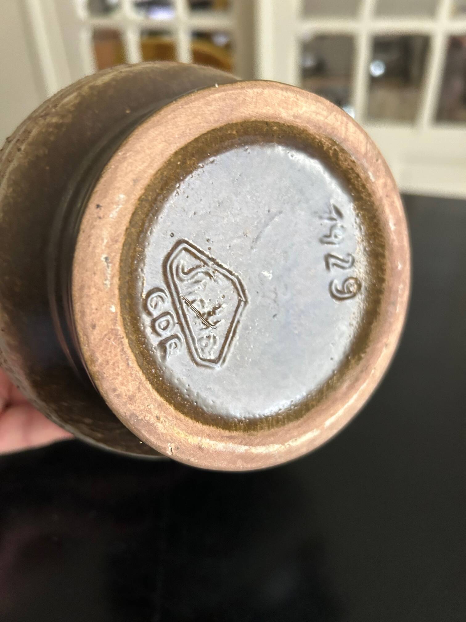 3 stoneware vases 1970