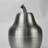 Pear-shaped ice bucket.