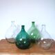 5 litre blue demijohn glass canister