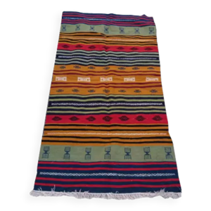 Tapis kilim multicolores