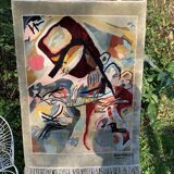 Tapis mural en soie