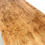 Pine dining table, DLG Georges Robert