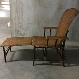 50s Wicker Lounge chair