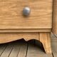 Art Deco chest of drawers in raw oak