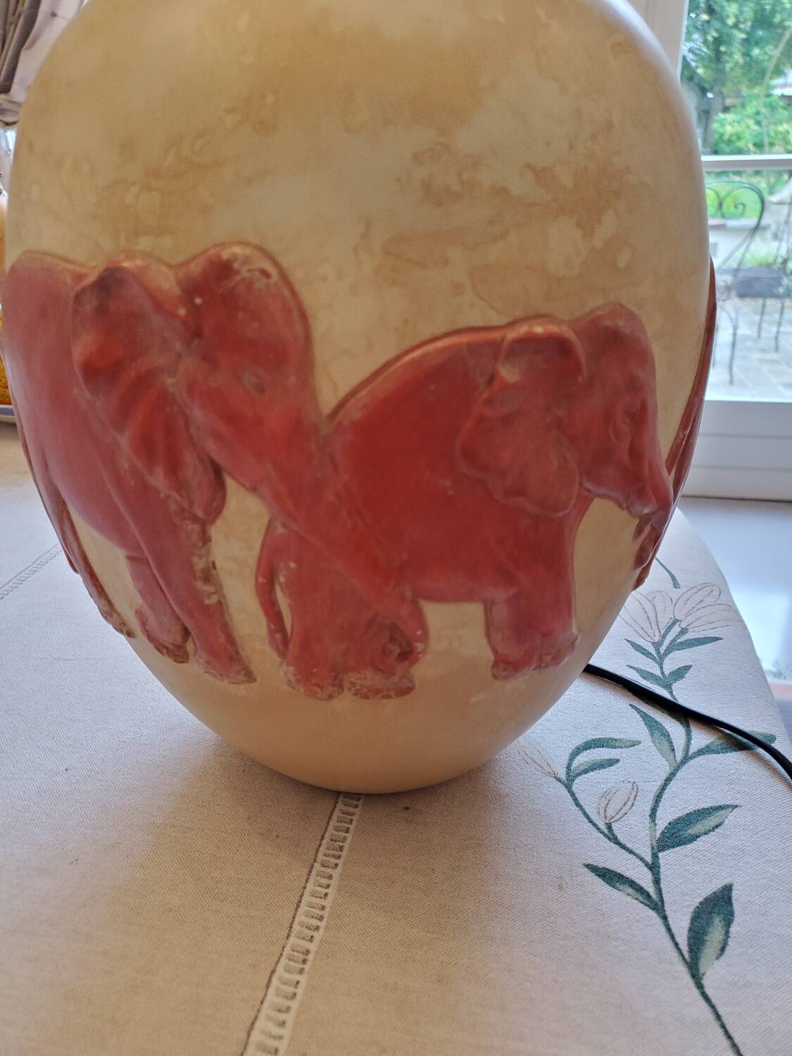 Chaumet ceramic lamp