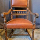 20th century oak armchair