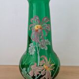 Art Nouveau vase in hand-painted blown glass – Legras style