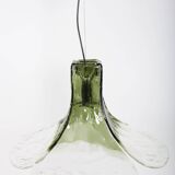LS 185 pendant light by Carlo Nason for Mazzega, Italy, 1970s
