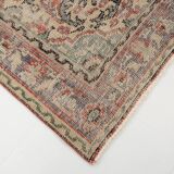 5x8 Red & Blue Classic Oriental Vintage Rug, 143x235Cm