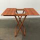 Danish folding table in teak from the mid-century by Juul Kristensen.