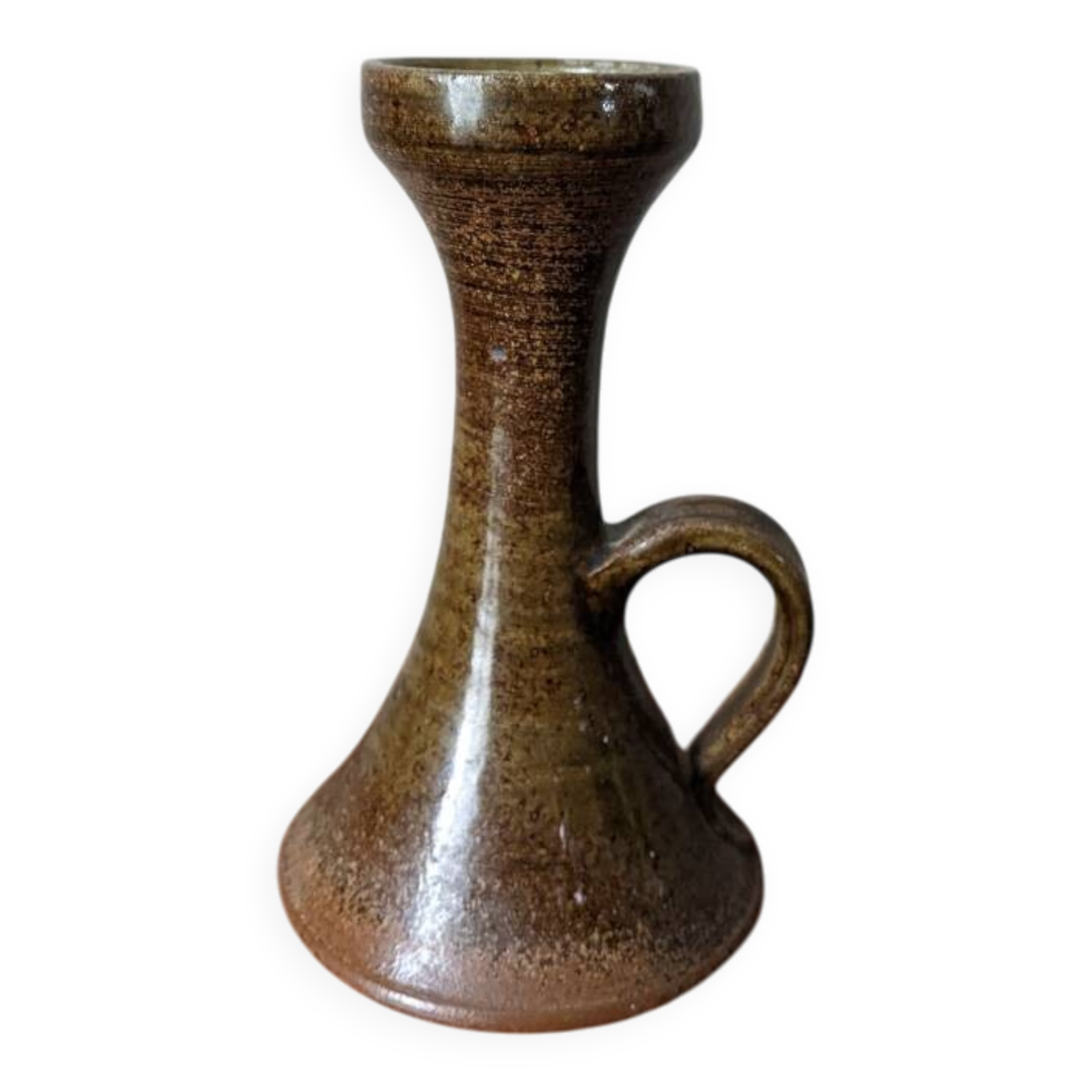 Handmade stoneware soliflore pottery slow Scandinavian decoration