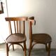 Pair of bistro mahieu bentwood chairs