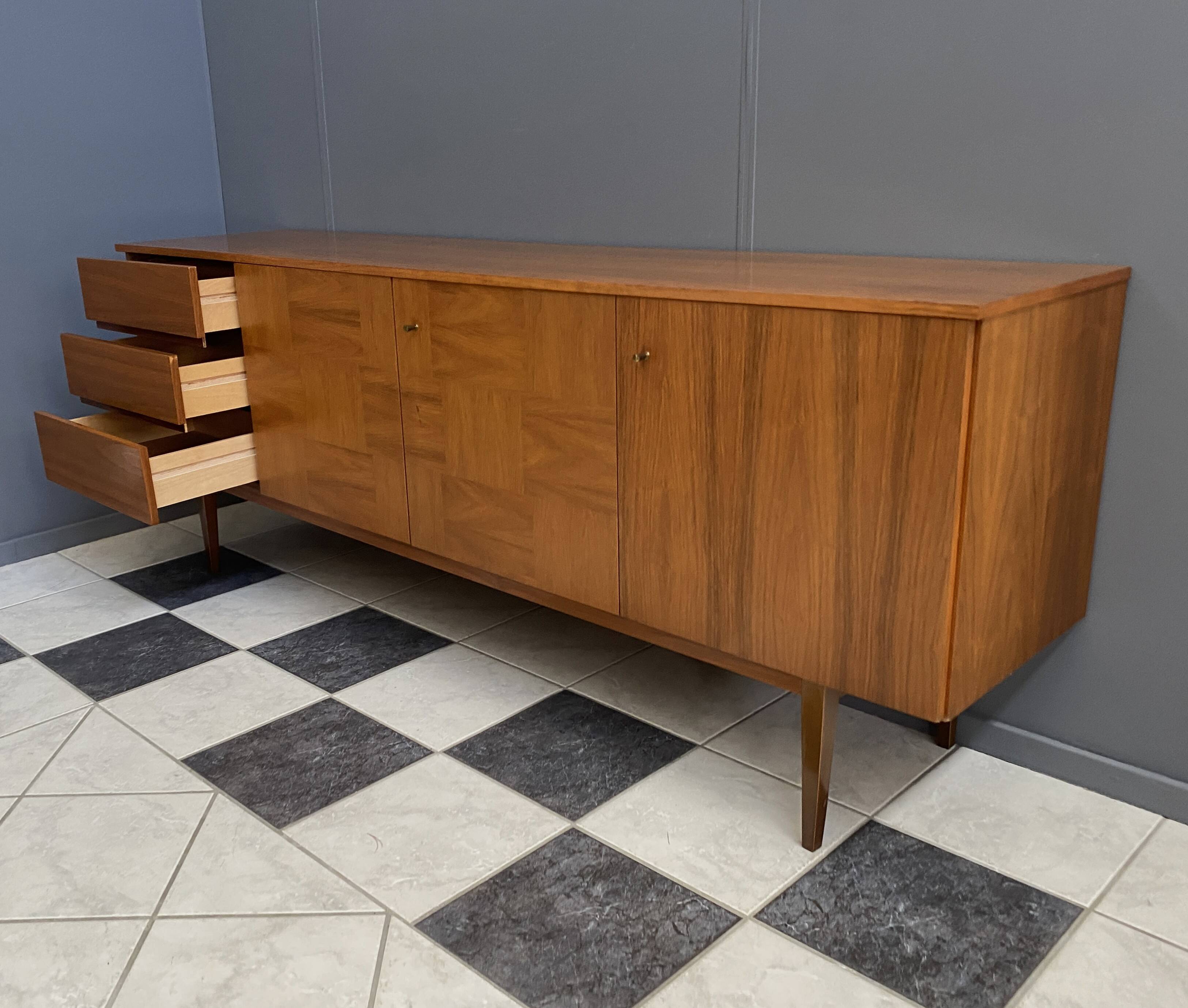 Large sideboard in rosewood 1960s