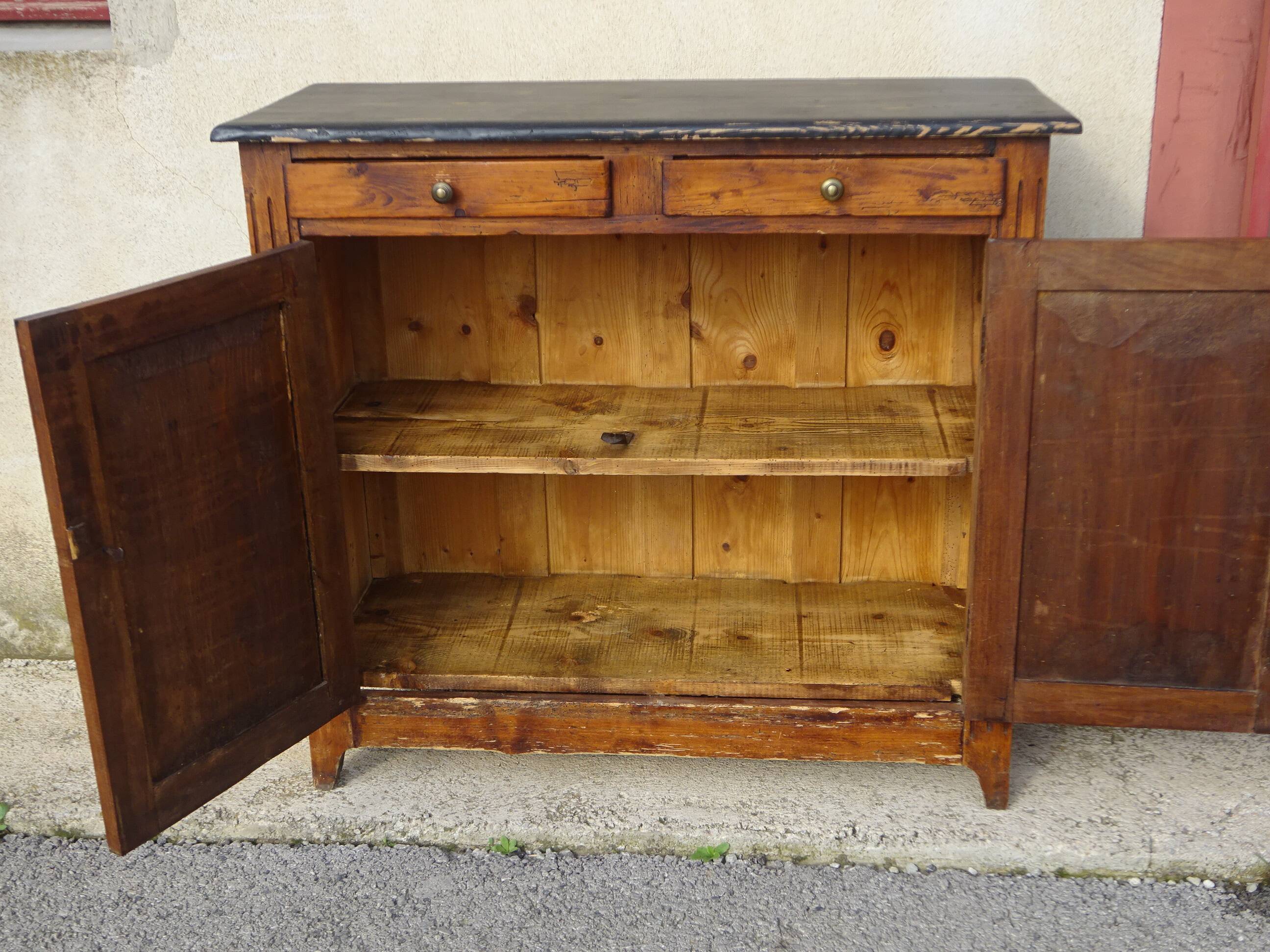 Parisian pine sideboard