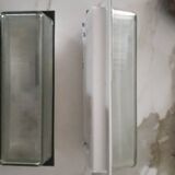 Paire appliques rectangle industrielle