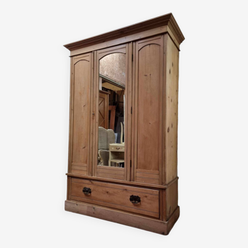 English pine cabinet