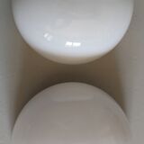 2 ceiling lights/globes