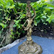Large bronze fruit bowl from the 19th century.
