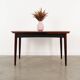 Table en palissandre, design danois, années 1970, production : Danemark