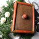Asian wooden spice box