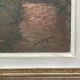Oil on canvas by Auguste Louis Denis PENGUERN (20th century)