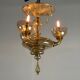 Venetian hallway chandelier in murano glass circa 1940