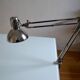 Articulated architect lamp with vintage clip, 90s, chrome metal