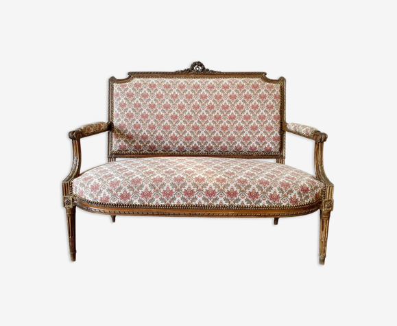 Banquette, style louis xvi, xviiième siècle