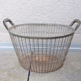 Old mesh basket for fruits and vegetables