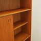 Bibliothèque en teck, design danois, années 1960, production : Danemark