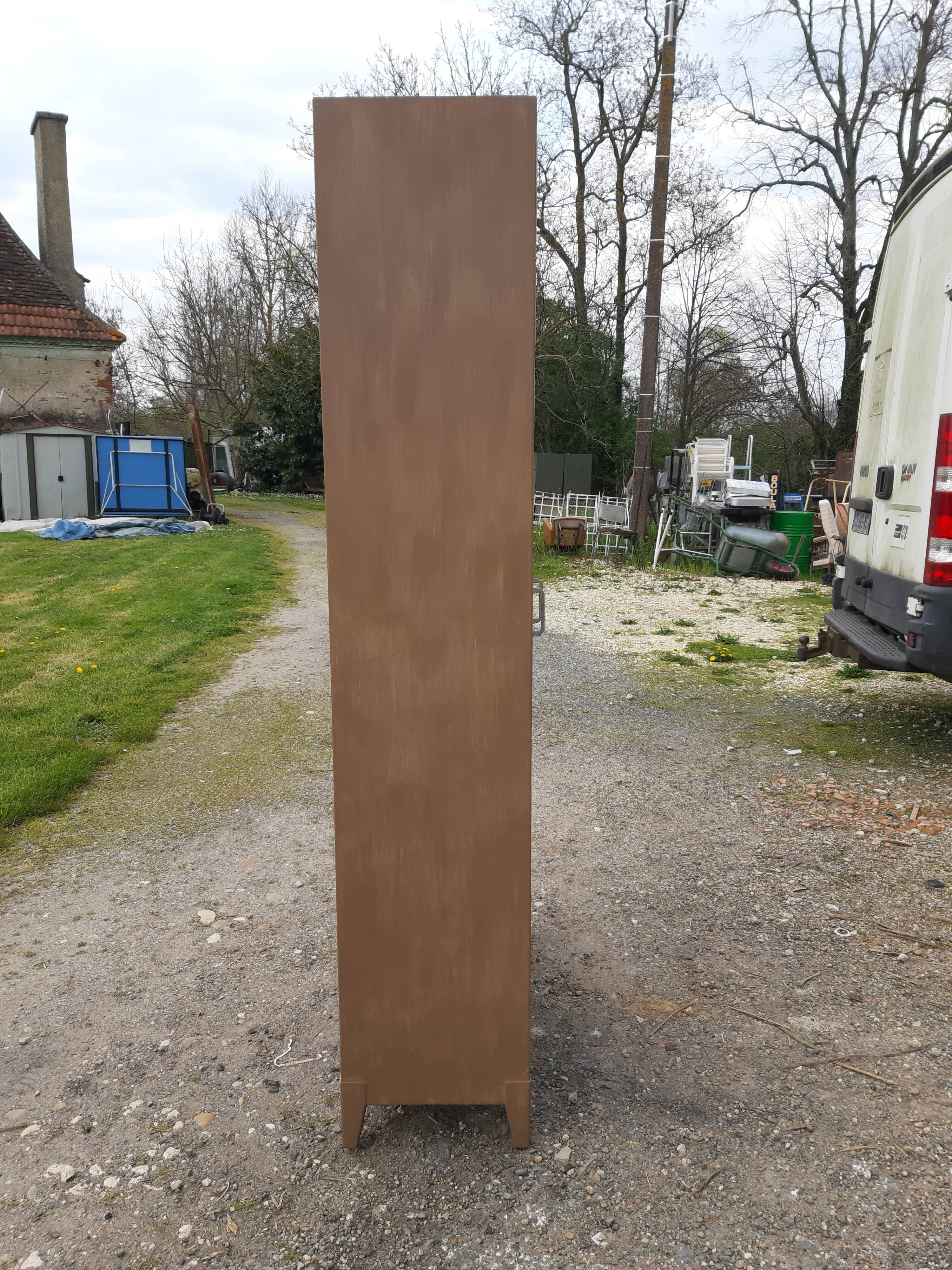 Parisian wardrobe brown metal