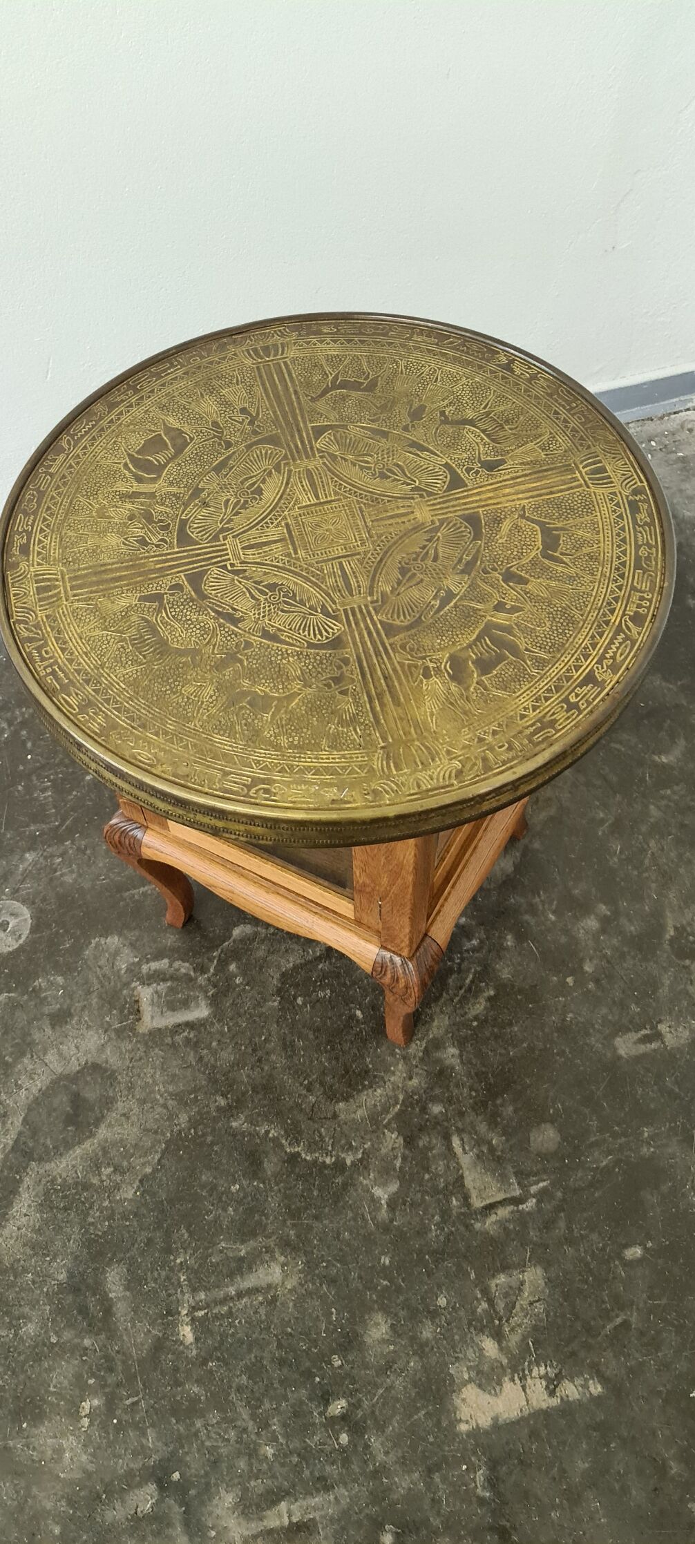 Vintage smoking table