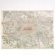 Carte vintage Paris et ses quartiers 1970