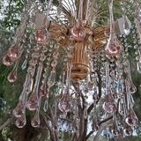 Vintage  Murano Waterfall Chandelier