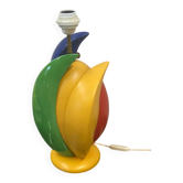 Multicoloured Francois Chatain table lamp, 1980s