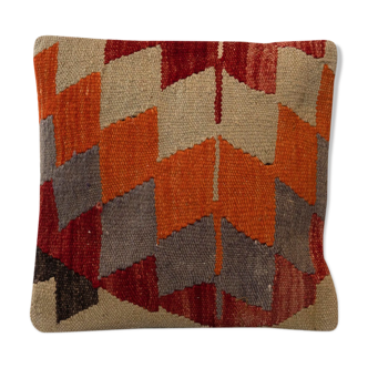 Coussin kilim en laine fait à la main