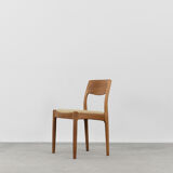 Vintage danish modern dinning teak chair by Juul Kristensen for JK Denmark, 1960s