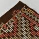 Green & Red Details Vintage Kilim Rug, Oushak Area Rug, 233x300Cm