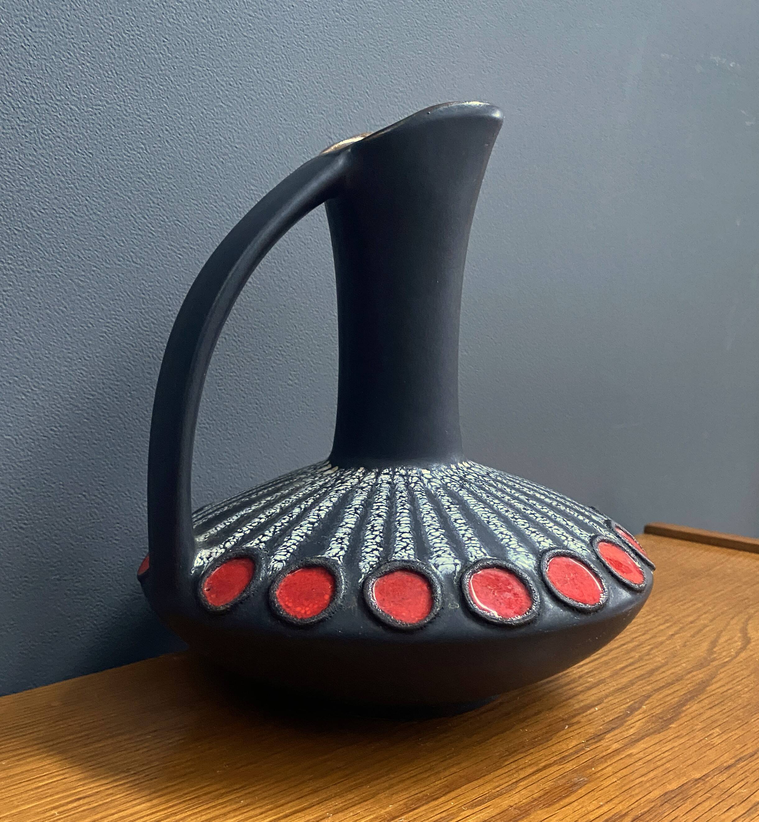 UFO shape Schlossberg west Germany vase