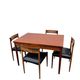 Vintage Scandinavian Rosewood Dining Set
