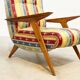 1970's Italian lounge chairs with a funky twist